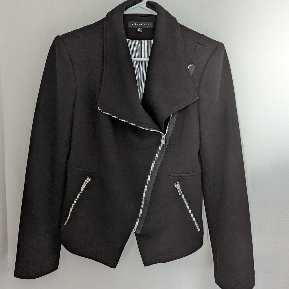 Gibsonlook Knit Moto Jacket